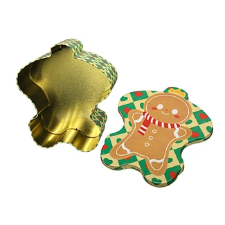 festive metal box